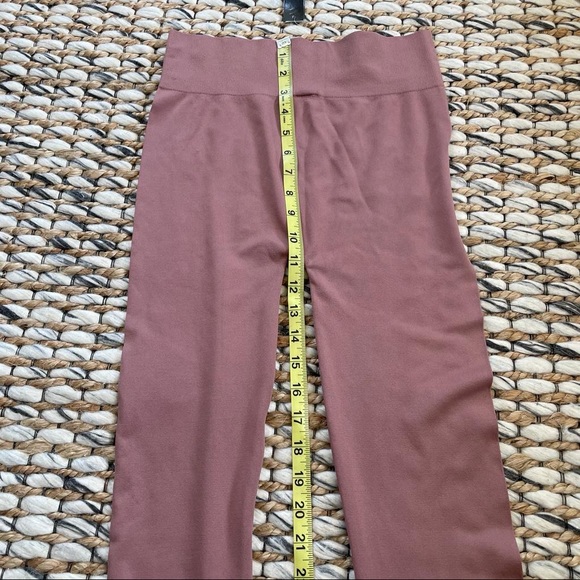 Pink 2 Piece Zip Hoodie Track Suit with Leggings Tights Sexy Crepe Material - Picture 11 of 17